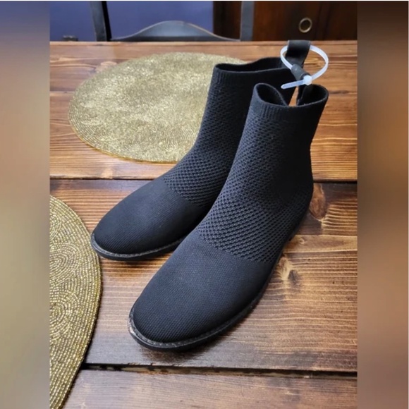 Eileen Fisher Jude Recycled Stretch Knit Bootie - Picture 2 of 6